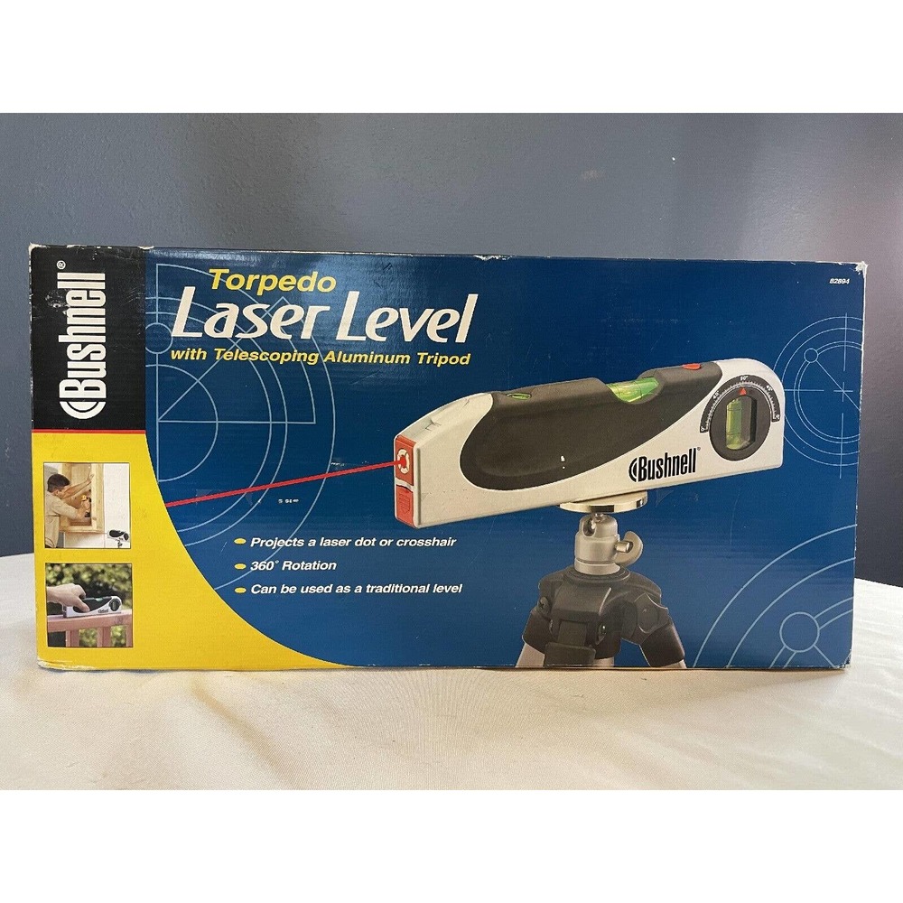 Bushnell Professional Torpedo Laser Level and Telescoping Tripod